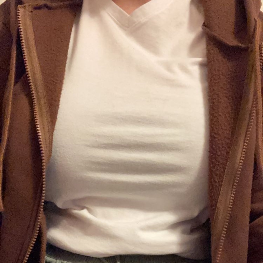 Brown zip up jacket
